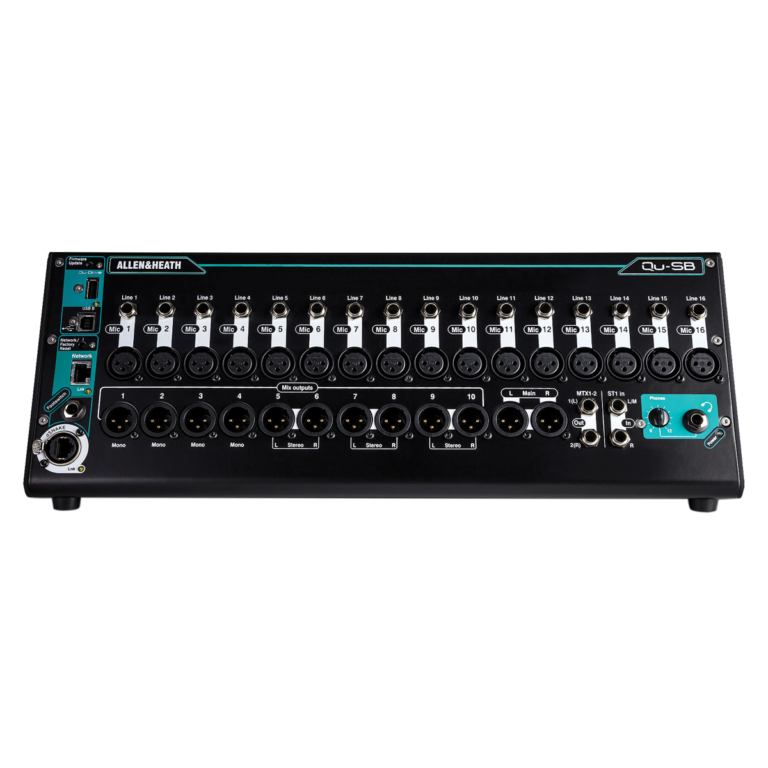 Allen & Heath Qu-SB rack-mounted digital mixer rental Ibiza