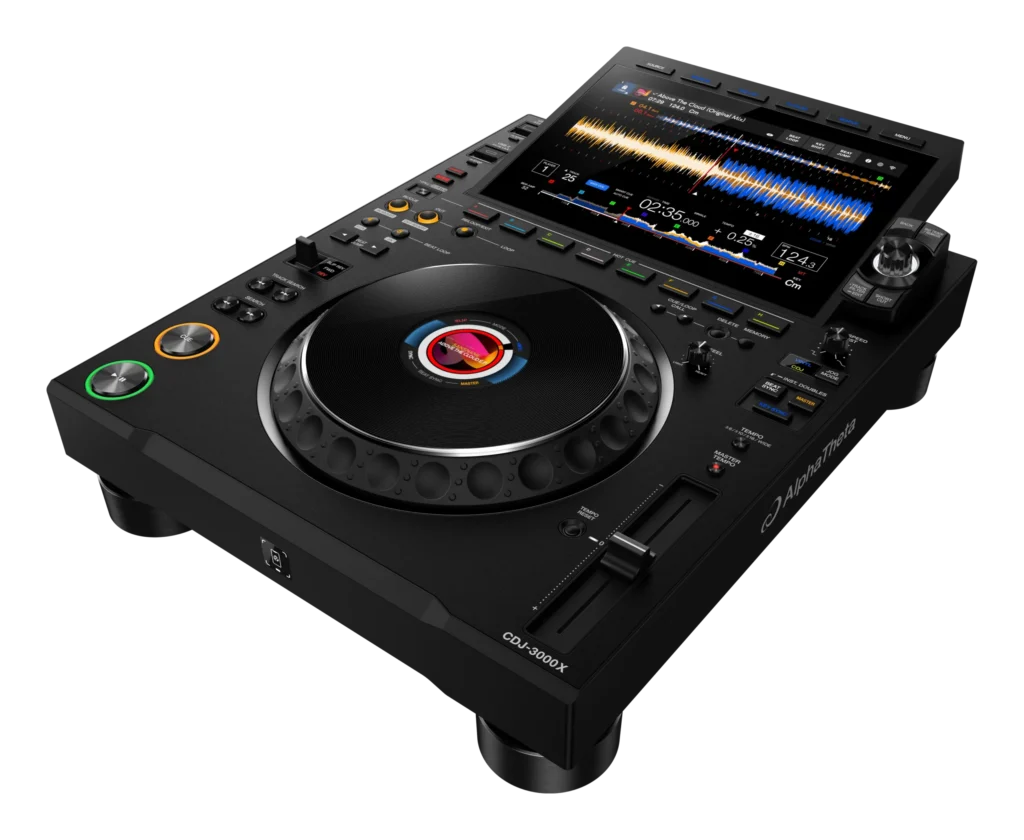 AlphaTheta CDJ-3000X professional DJ player added to rental inventory in Ibiza