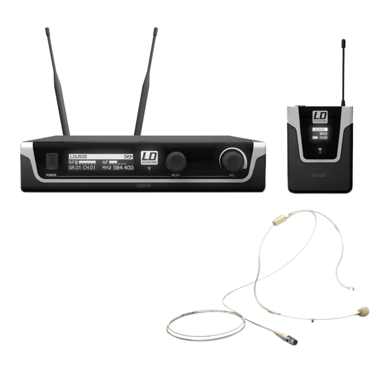 LD Systems U508 BPHH headset wireless microphone rental Ibiza