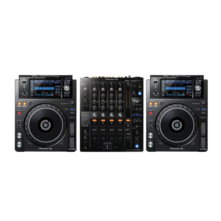 2x Pioneer XDJ-1000MK2 and DJM-750MK2 mixer — VILLA DJ kit for rent in Ibiza