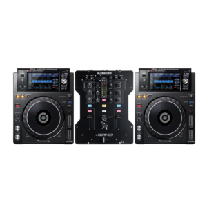 Pioneer XDJ-1000MK2 and Allen & Heath Xone:23 — compact BOAT DJ kit for yacht rental in Ibiza